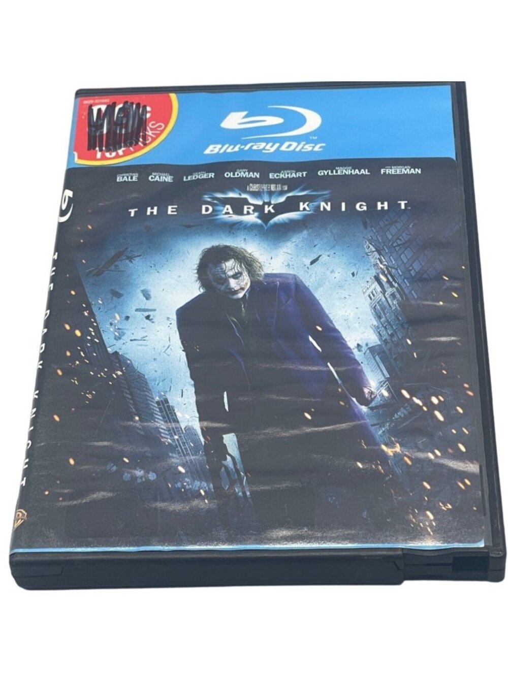 The Dark Knight Blu-ray 2 disc set copyright 2008 Warner Bros. 153 mins READ